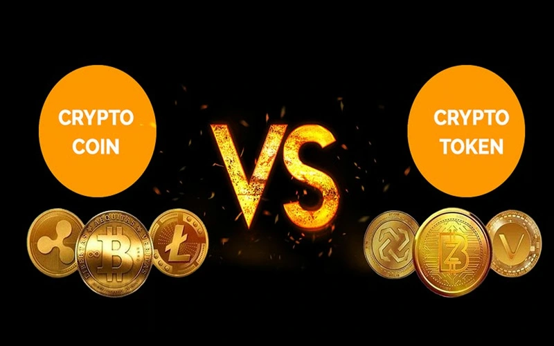 difference between a coin and a token